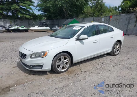 2015 Volvo S60 T5 Premier from USA, damaged, VIN YV126MFB8F2305499